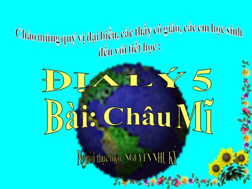 Bài 25. Châu Mĩ