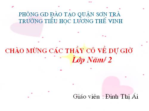 Bài 16. Ôn tập