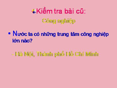 Bài 14. Giao thông vận tải