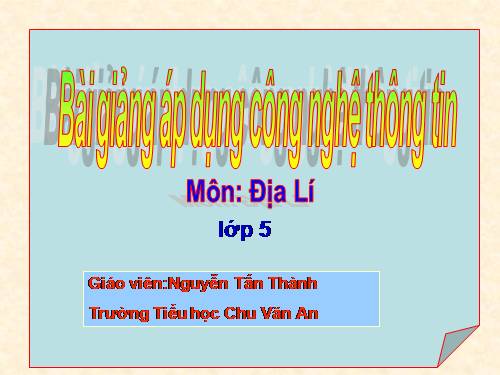 Bài 15. Thương mại và du lịch