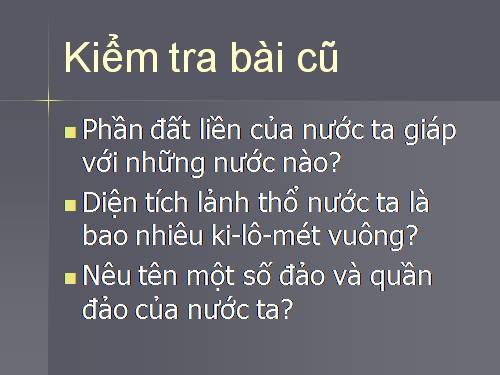 Bài 2. Địa hình và khoáng sản