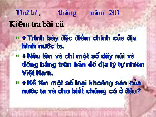 Bài 3. Khí hậu