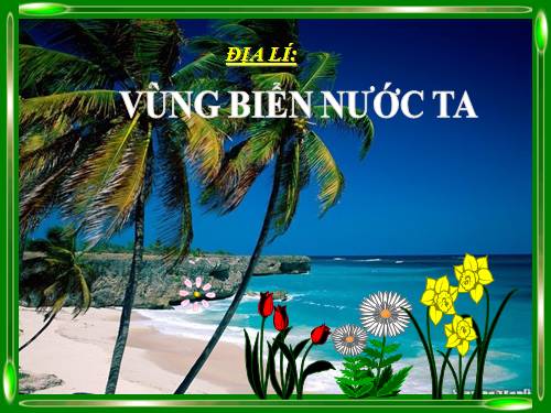 Bài 5. Vùng biển nước ta