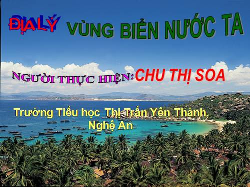 Bài 5. Vùng biển nước ta