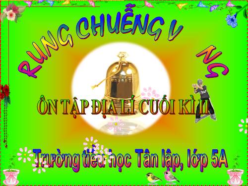 Bài 29. Ôn tập cuối năm