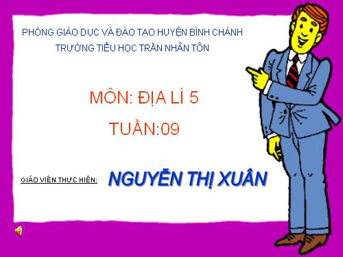 Bài 9. Các dân tộc, sự phân bố dân cư