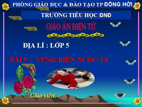 Bài 5. Vùng biển nước ta