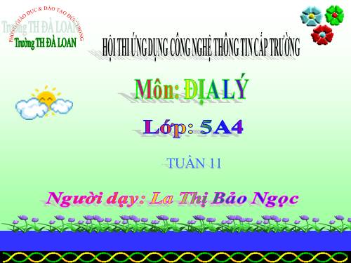 Bài 11. Lâm nghiệp và thuỷ sản