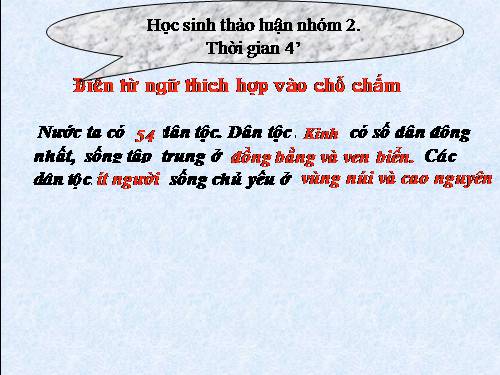 Bài 8. Dân số nước ta