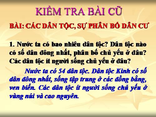 Bài 10. Nông nghiệp