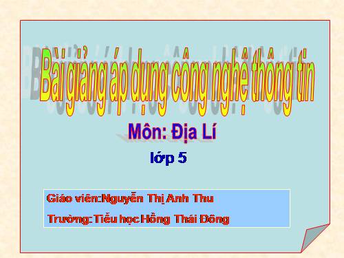 Bài 15. Thương mại và du lịch