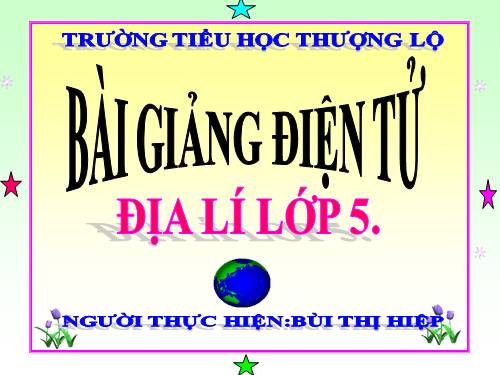 Bài 27. Châu Đại Dương và châu Nam Cực