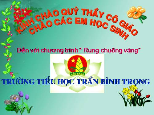 Rung chuông vàng -Khối 4