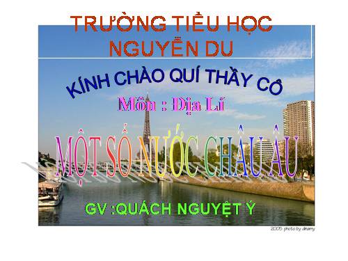 Bài 21. Một số nước ở châu Âu