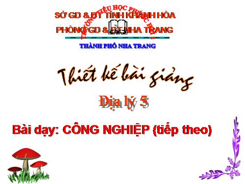 Bài 13. Công nghiệp (tiếp theo)