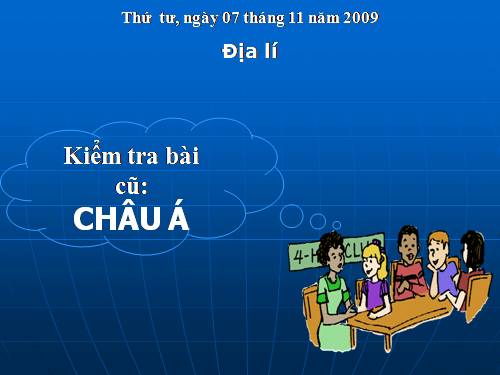 Bài 18. Châu Á (tiếp theo)