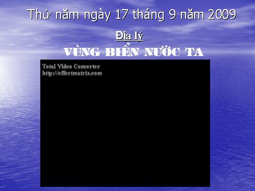 Bài 5. Vùng biển nước ta