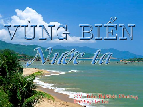 Bài 5. Vùng biển nước ta