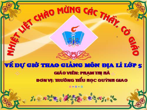 Bài 15. Thương mại và du lịch