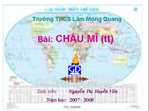 Bài 26. Châu Mĩ (tiếp theo)