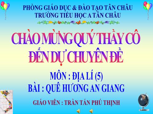 Địa lý An Giang