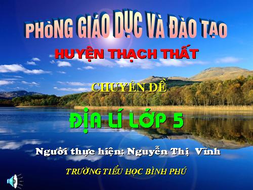 Bài 6. Đất và rừng