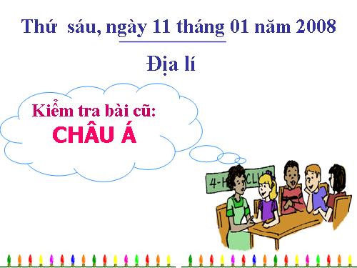 Bài 18. Châu Á (tiếp theo)