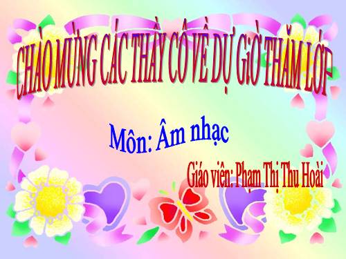 Tiết 7. Ôn tập 2 bài hát: Em yêu hòa bình, Bạn ơi lắng nghe. Ôn tập TĐN số 1