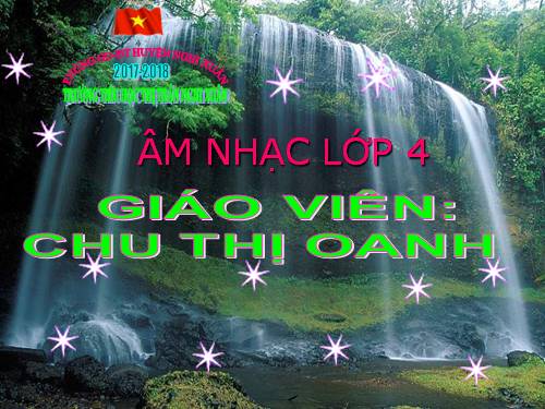 Tiết 25. Ôn tập 3 bài hát: Chúc mừng, Bàn tay mẹ, Chim sáo. Nghe nhạc