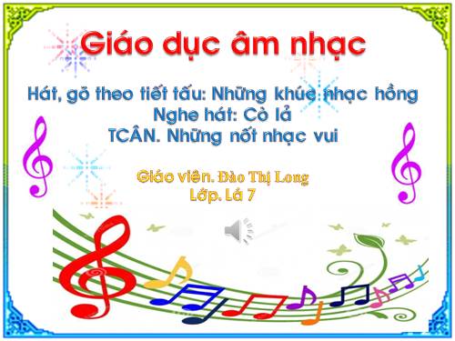 Tiết 12. HH: Cò lả