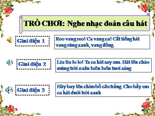 Tiết 7. Ôn tập 2 bài hát: Em yêu hòa bình, Bạn ơi lắng nghe. Ôn tập TĐN số 1