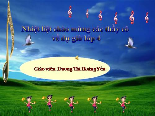 Tiết 6. TĐN: TĐN số 1. Giới thiệu một vài nhạc cụ dân tộc