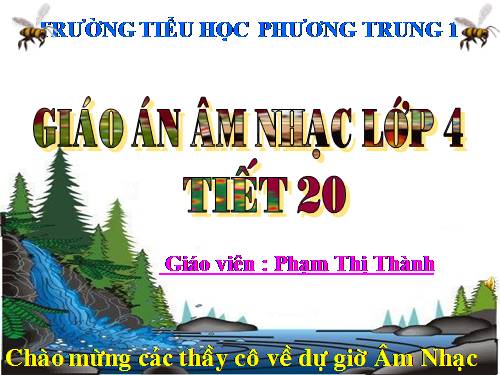 Tiết 20. OTBH: Chúc mừng. TĐN: TĐN số 5