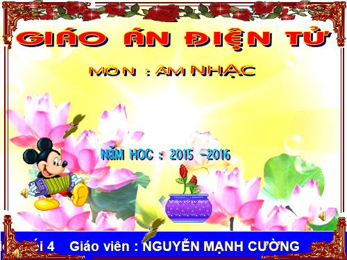 Tiết 14. Ôn tập 3 bài hát: Trên ngựa ta phi nhanh. Khăn quàng thắm mãi vai em. Cò lả. Nghe nhạc