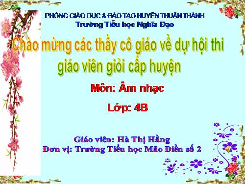 Tiết 14. Ôn tập 3 bài hát: Trên ngựa ta phi nhanh. Khăn quàng thắm mãi vai em. Cò lả. Nghe nhạc