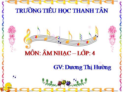 Tiết 19. HH: Chúc mừng. Một số hình thức trình bày bài hát