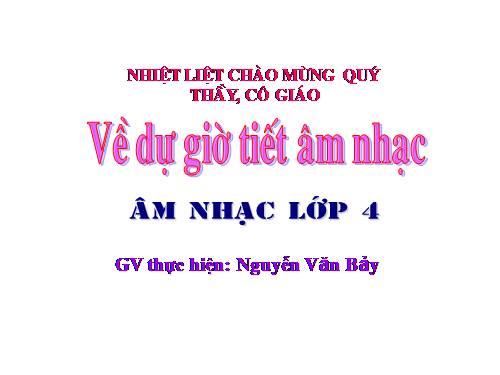 âm nhạc 4