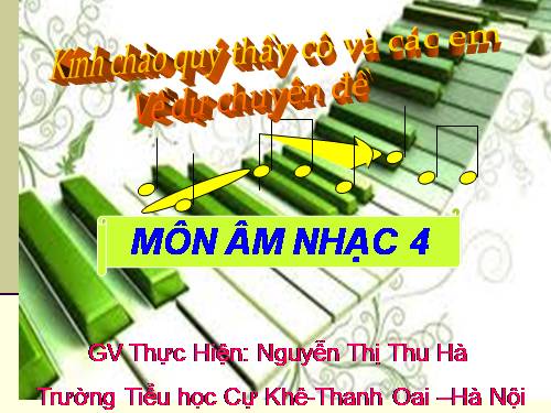 tiết  12 học bài hát cò lả