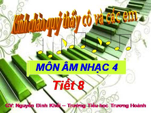 Tiết 8. HH: Trên ngựa ta phi nhanh.