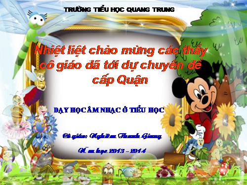 Tiết 11. OTBH: Khăn quàng thắm mãi vai em. TĐN: TĐN số 3