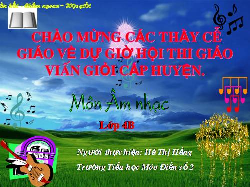 Tiết 13. OTBH: Cò lả. TĐN: TĐN số 4