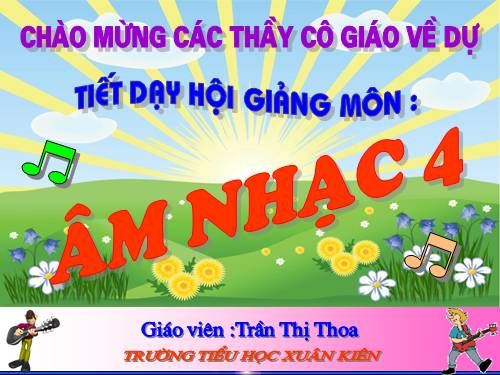 Tiết 15. Học bài hát tự chọn