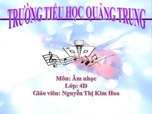 Tiết 19. HH: Chúc mừng. Một số hình thức trình bày bài hát