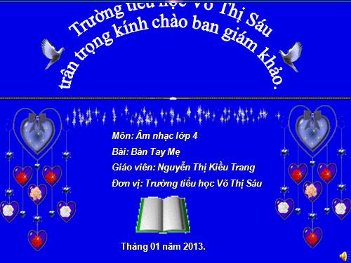 Tiết 21. HH: Bàn tay mẹ