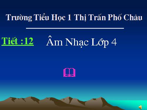 Tiết 12. HH: Cò lả