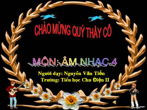 Tiết 24. OTBH: Chim sáo. Ôn tập TĐN: TĐN số 5, số 6