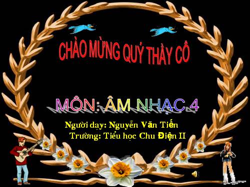 Tiết 24. OTBH: Chim sáo. Ôn tập TĐN: TĐN số 5, số 6