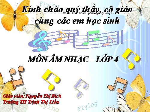 Tiết 15. Học bài hát tự chọn