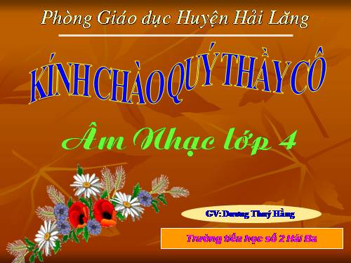 Tiết 12. HH: Cò lả