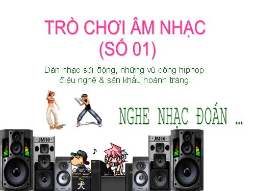 Trò chơi âm nhạc dành cho thiếu nhi